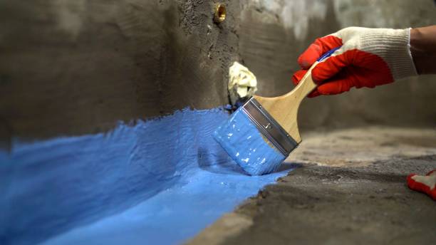 SJ Waterproofing Pros commercial waterproofing team near Massapequa Park, NY